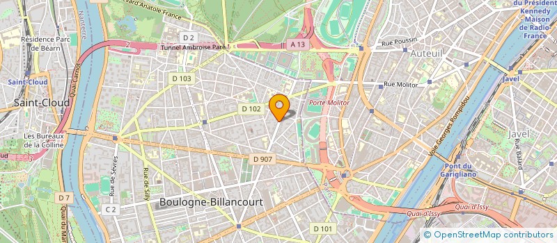 localisation de l'entreprise MADAME SHANA HATTAB à BOULOGNE-BILLANCOURT