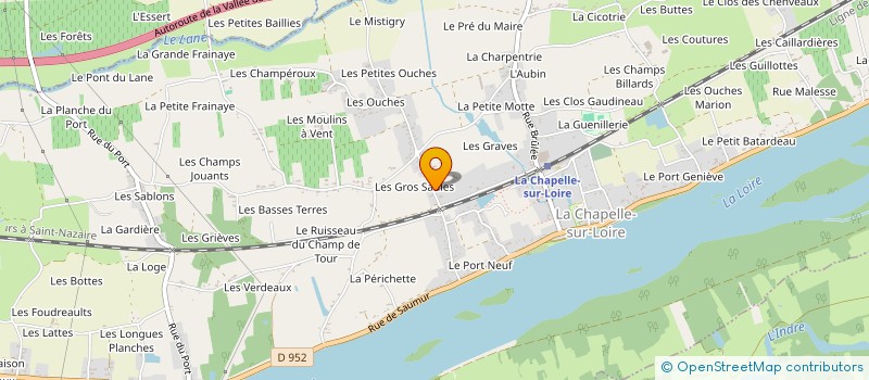 localisation de l'entreprise MADAME SHANA HINAULT-MONTERROSO à LA CHAPELLE-SUR-LOIRE