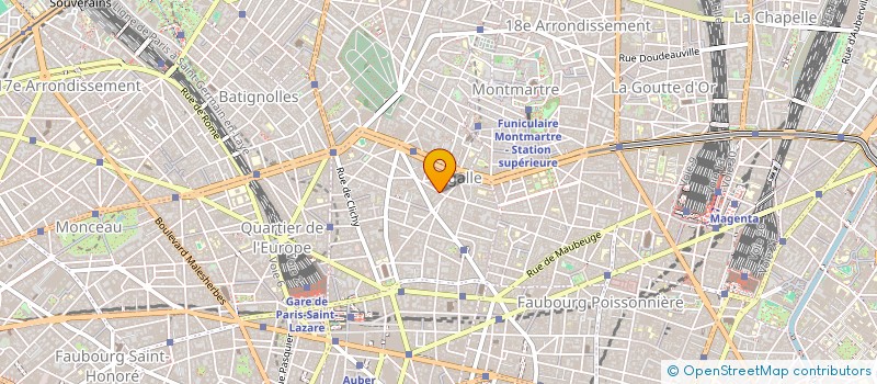 localisation de l'entreprise MADAME SHANA LUQUE  PARIS