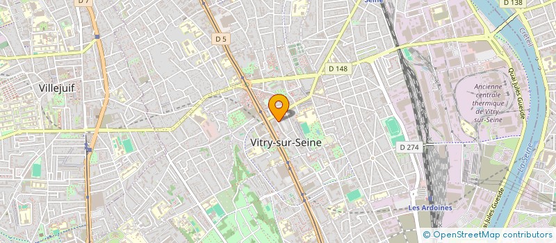 localisation de l'entreprise MADAME SHANA PEREZ à VITRY-SUR-SEINE