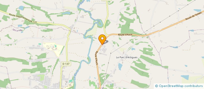 localisation de l'entreprise MADAME SHANA SAINTE-MARIE  LOUBERSAN