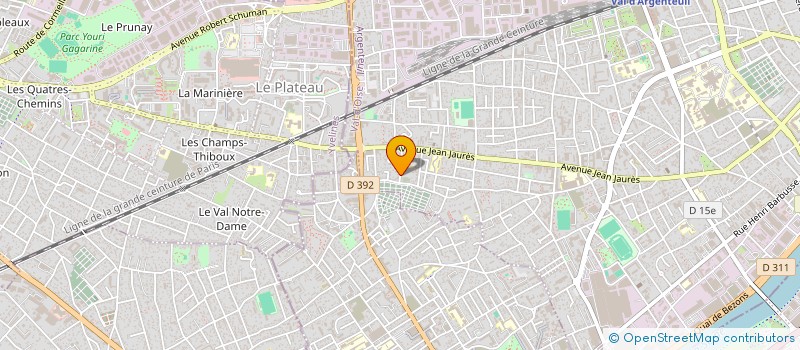 localisation de l'entreprise MADAME SHANA VRIELYNCK  ARGENTEUIL