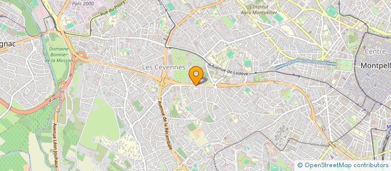 localisation de l'entreprise MADAME SHANAELLE MONOTUKA à MONTPELLIER