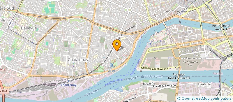 localisation de l'entreprise MADAME SHANAYDA FELISSAINT  NANTES