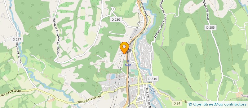 localisation de l'entreprise MADAME SHANDA MOESLE  GAN