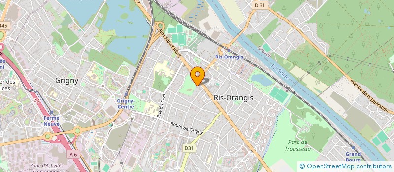 localisation de l'entreprise MADAME SHANELE MARTINE  RIS-ORANGIS