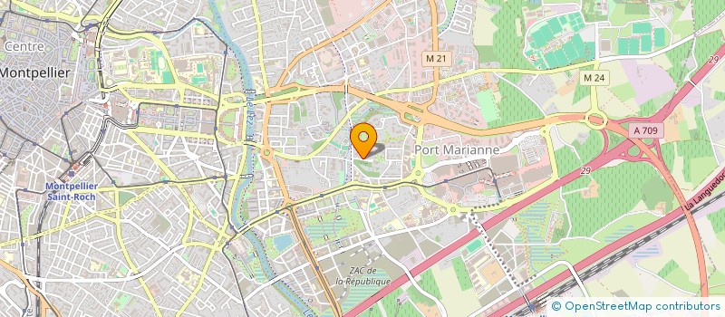 localisation de l'entreprise MADAME SHANEN DUVAUT à MONTPELLIER