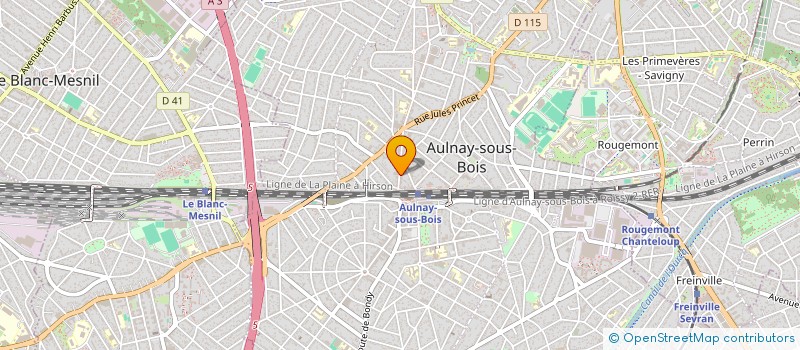 localisation de l'entreprise MADAME SHANHAIZ BIRI à AULNAY-SOUS-BOIS