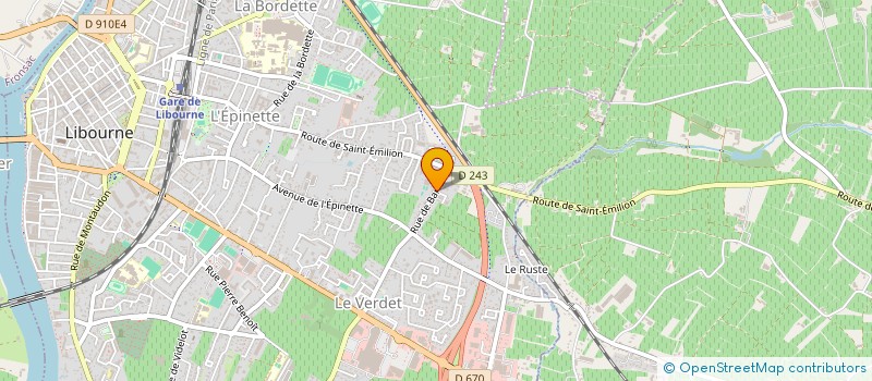 localisation de l'entreprise MADAME SHANICE AGOUG à LIBOURNE
