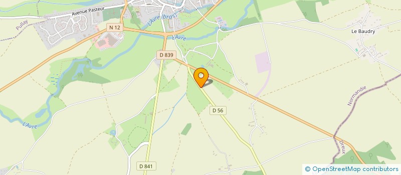 localisation de l'entreprise MADAME SHANICE CARPENTIER  VERNEUIL D'AVRE ET D'ITON