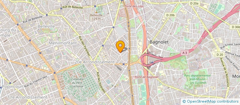 localisation de l'entreprise MADAME SHANICE CLARKE  PARIS