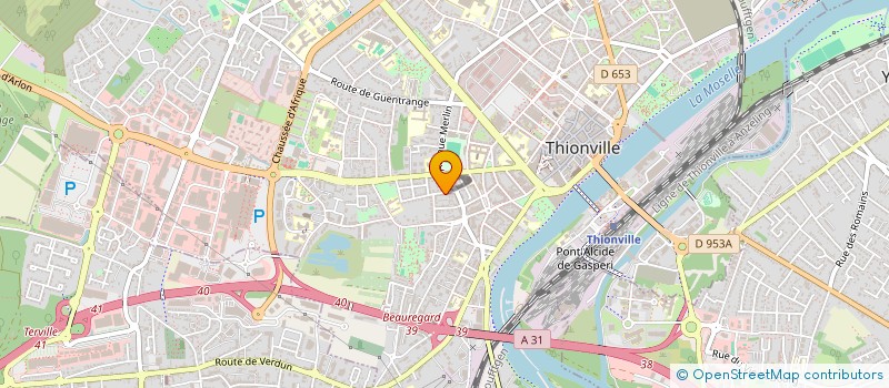 localisation de l'entreprise MADAME SHANICE ZAFATI  THIONVILLE