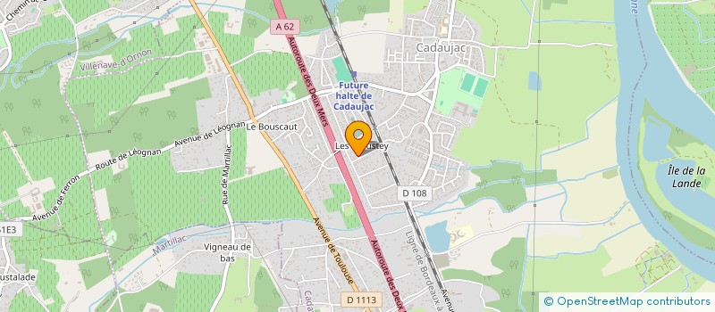 localisation de l'entreprise MADAME SHANIKA FILIOL DE RAIMOND  CADAUJAC