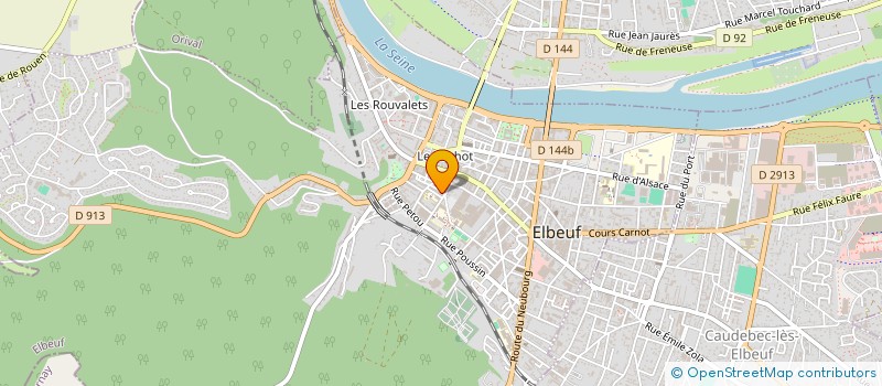 localisation de l'entreprise MADAME SHANIL MUKANDAYAMBAJE à ELBEUF