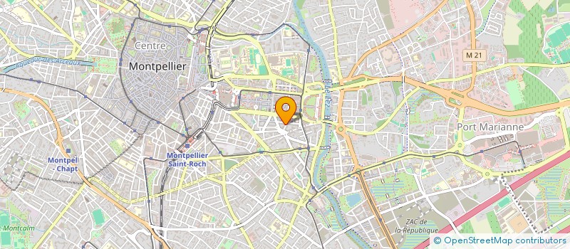 localisation de l'entreprise MADAME SHANNA GUERRERO à MONTPELLIER