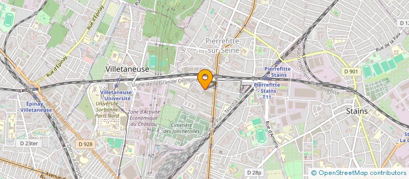localisation de l'entreprise MADAME SHANNA HANZERAZ à PIERREFITTE-SUR-SEINE