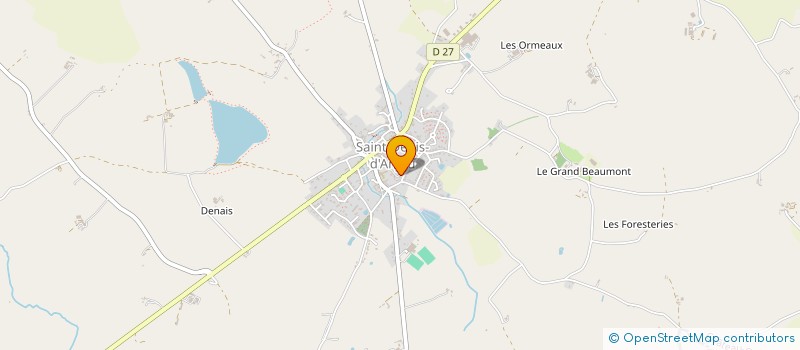 localisation de l'entreprise MADAME SHANNEN SOOWAMBER  SAINT-DENIS-D'ANJOU