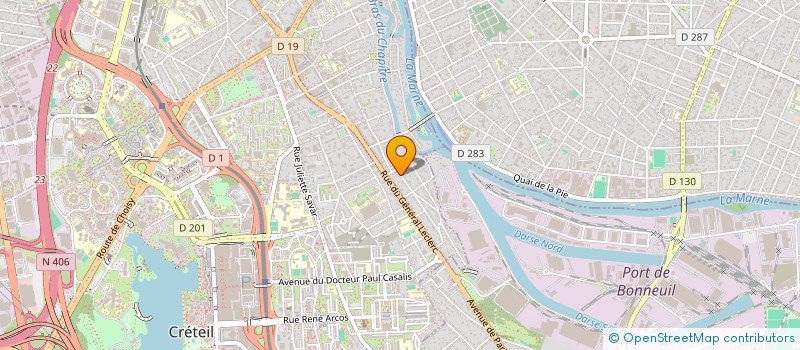 localisation de l'entreprise MADAME SHANNON ASSOUS  CRETEIL