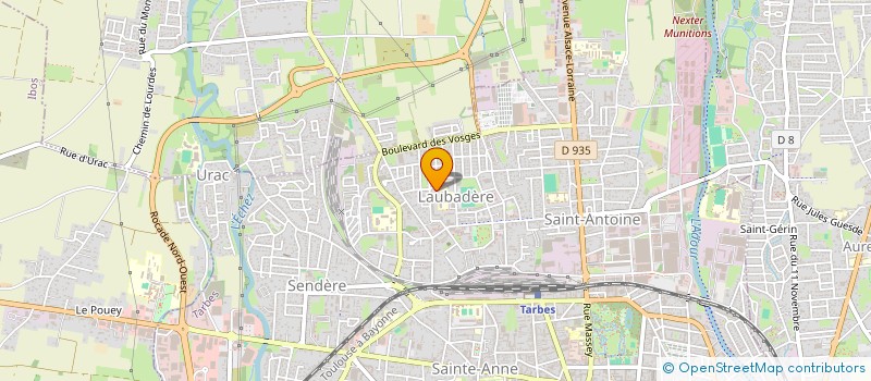 localisation de l'entreprise MADAME SHANNON BURON  TARBES