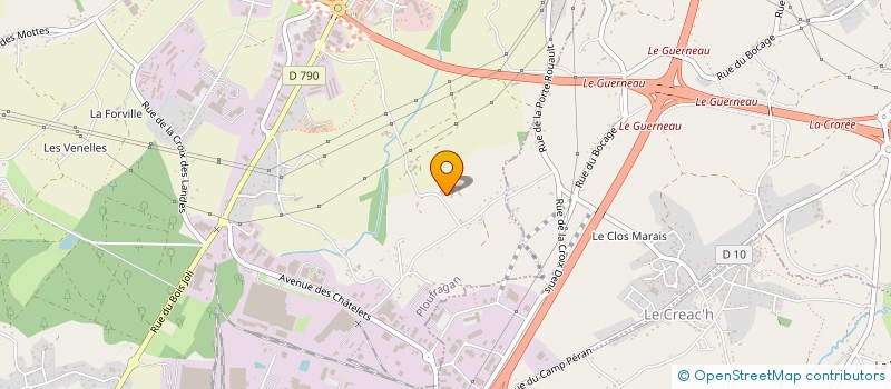 localisation de l'entreprise MADAME SHANNON CADRO  PLOUFRAGAN