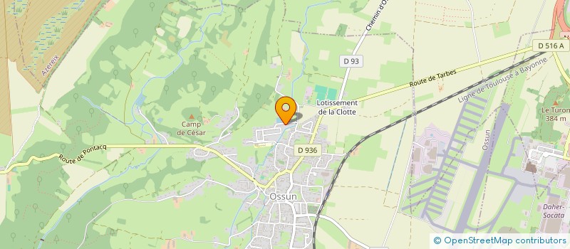 localisation de l'entreprise MADAME SHANNON DELGRANGE  OSSUN