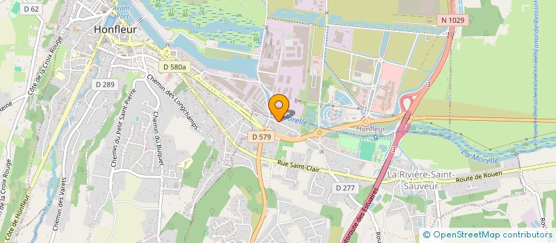 localisation de l'entreprise MADAME SHANNON GALLET  LA RIVIERE-SAINT-SAUVEUR