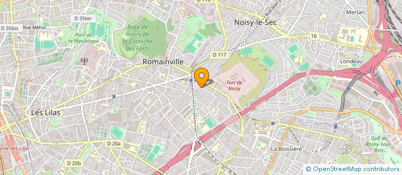 localisation de l'entreprise MADAME SHANNON MAZAL HAOUZI à ROMAINVILLE