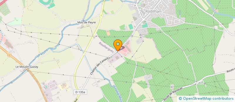 localisation de l'entreprise MADAME SHANNON NAVERI  BOUILLARGUES