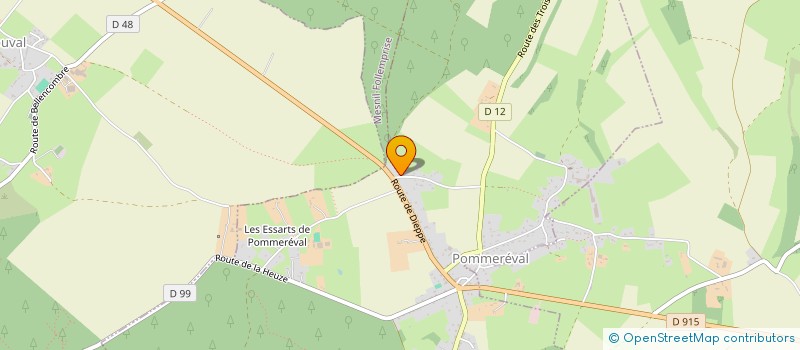 localisation de l'entreprise MADAME SHANNON NOBLESSE  POMMEREVAL