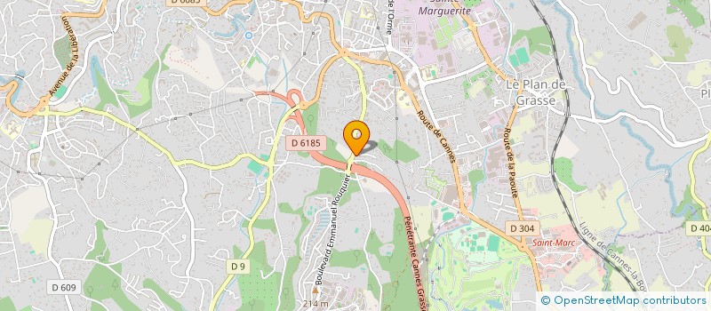 localisation de l'entreprise MADAME SHANNON ORSINI  GRASSE