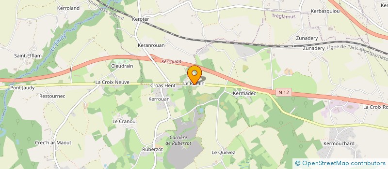 localisation de l'entreprise MADAME SHANNON PERRY  TREGLAMUS