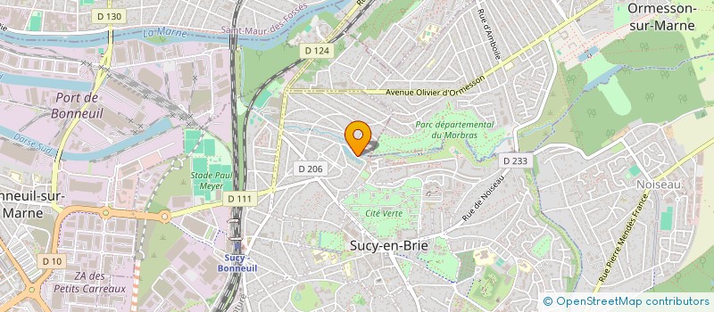 localisation de l'entreprise MADAME SHANNONE PARADA  SUCY-EN-BRIE