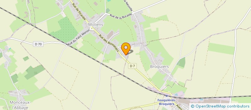 localisation de l'entreprise MADAME SHANON MORVIEVILLIERS  MOLIENS