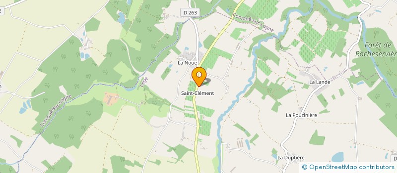 localisation de l'entreprise MADAME SHANON POIRIER  LEGE