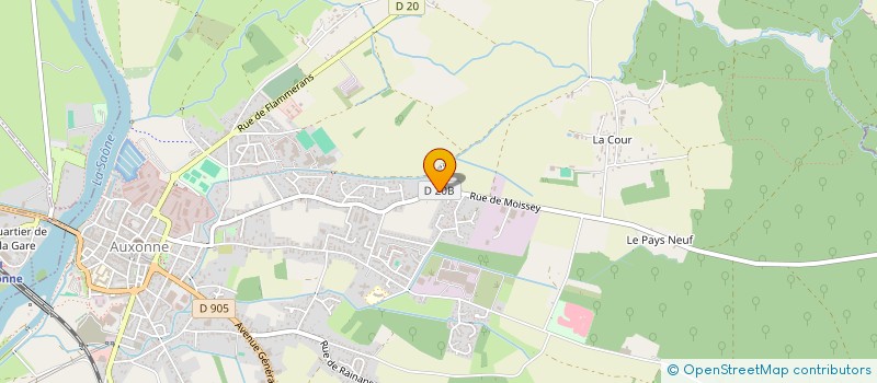 localisation de l'entreprise MADAME SHANON SATORI  AUXONNE