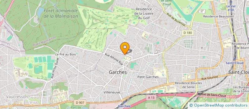 localisation de l'entreprise MADAME SHANYZE-BLUE SOW à GARCHES