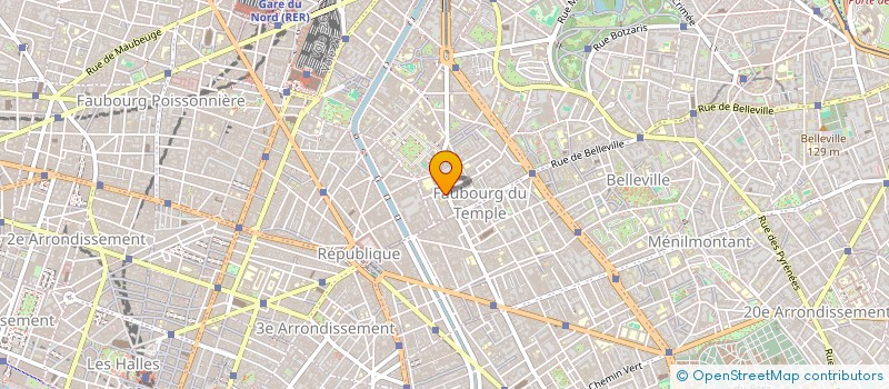 localisation de l'entreprise MADAME SHAO ZHANG à PARIS