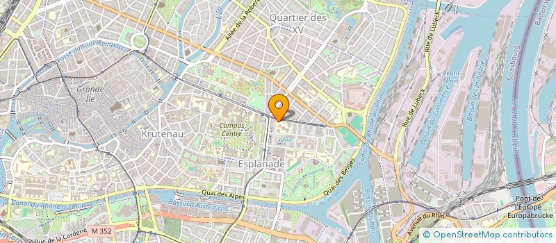 localisation de l'entreprise MADAME SHAORONG LUO  STRASBOURG