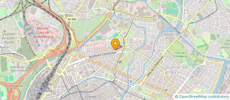 localisation de l'entreprise MADAME SHARAF BENELMADDJAT à STRASBOURG
