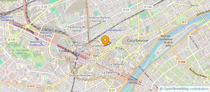 localisation de l'entreprise MADAME SHARAZEDE ABDANI à COURBEVOIE