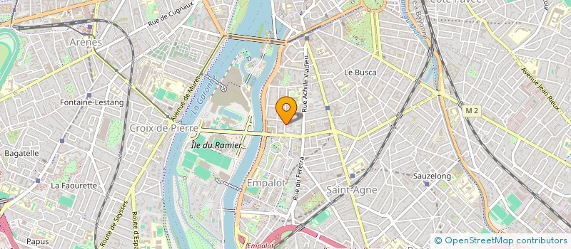 localisation de l'entreprise MADAME SHARLEE DASI SENENTE à TOULOUSE