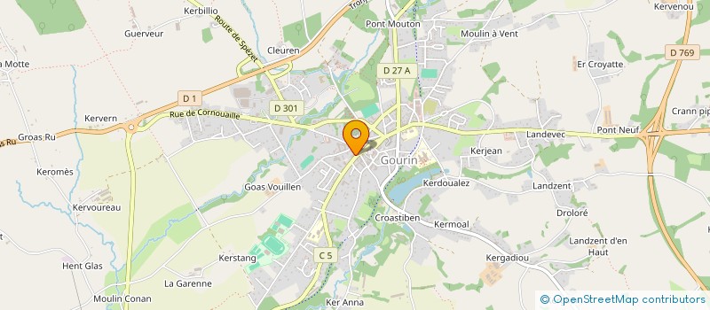 localisation de l'entreprise MADAME SHARLEEN GUILLAUME  LE SAINT