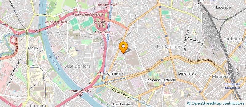 localisation de l'entreprise MADAME SHARLENE CORNET à TOULOUSE