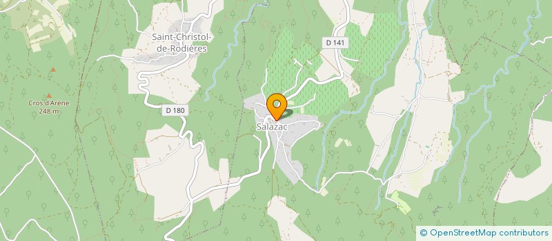 localisation de l'entreprise MADAME SHARLYNE RODRIGUES  SALAZAC