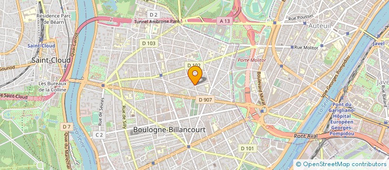 localisation de l'entreprise MADAME SHARON ABIHSSIRA à BOULOGNE-BILLANCOURT