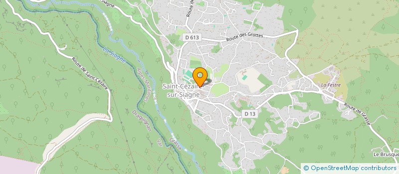 localisation de l'entreprise MADAME SHARON BARNES à SAINT-CEZAIRE-SUR-SIAGNE