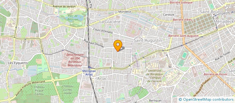 localisation de l'entreprise MADAME SHARON BIANCHI  MERIGNAC