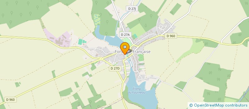 localisation de l'entreprise MADAME SHARON BOUGENOT  FONTAINE-FRANCAISE