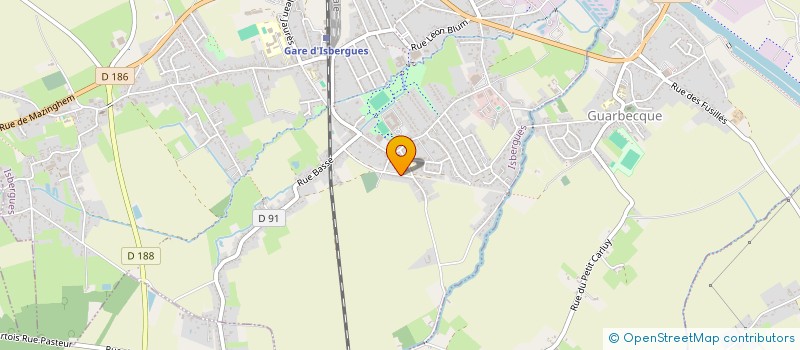 localisation de l'entreprise MADAME SHARON CHAMPENOIS  ISBERGUES