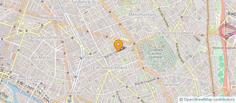 localisation de l'entreprise MADAME SHARON COLIN  PARIS